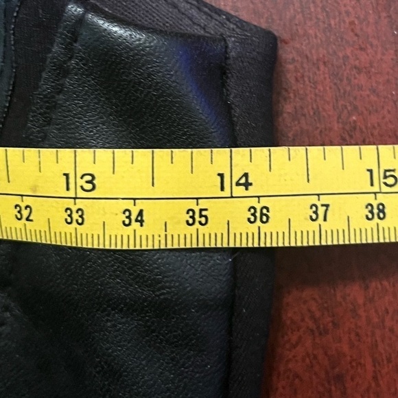 ANTHROPOLOGIE BAILEY 44 LORAX Women Sz XS FAUX LEATHER DRESS - Picture 6 of 6